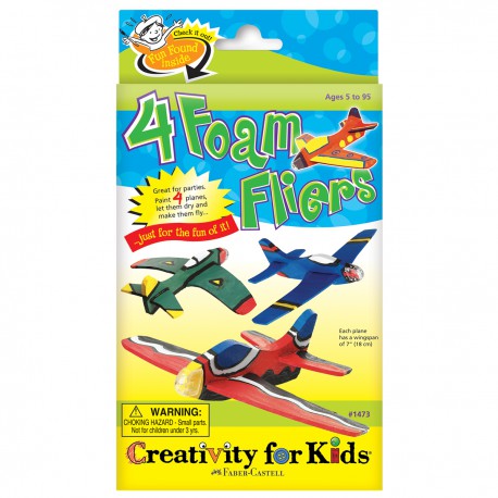 4 Foam Flyers - Aviones Voladores